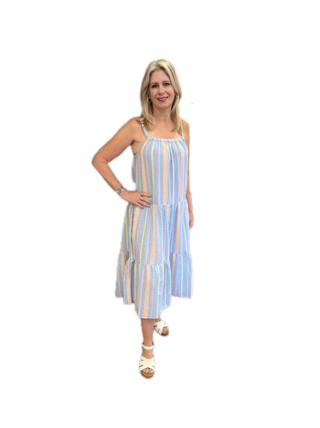 Tiered Slip Dress