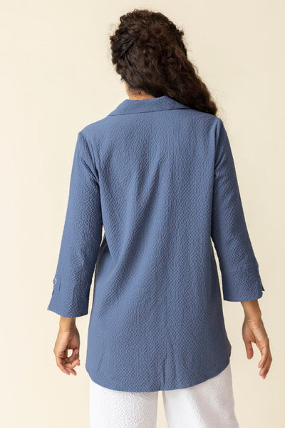 Crinkle Crepe Tunic