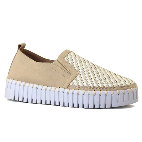 Tulip 3876W Kit Woven Platform Shoe