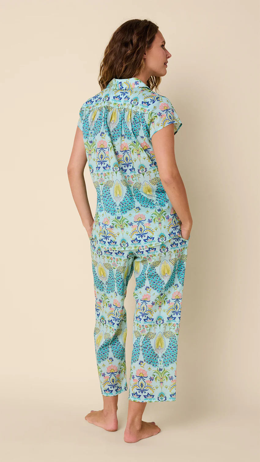 Peacock Voile Pajama