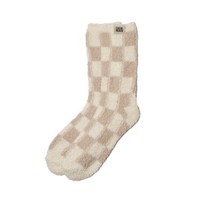 Checker Cozy Socks