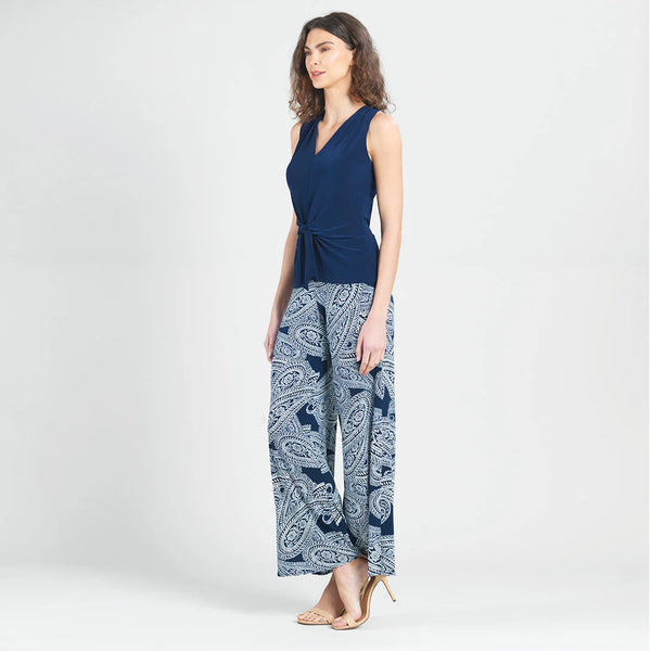 Paisley Print Palazzo Pant