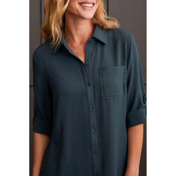 Roll-Sleeve Tunic