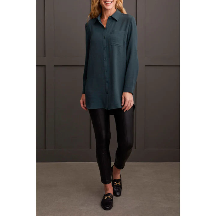 Roll-Sleeve Tunic