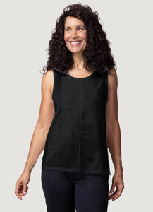 Cotton Pebble Pieced Tank