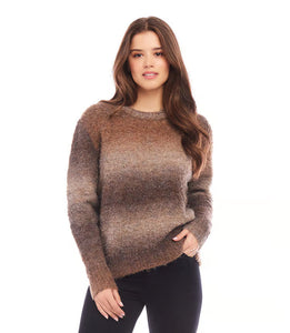 Ombre Boucle Sweater