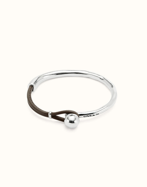 Ser Intrepida Bracelet - Semi Rigid Silver