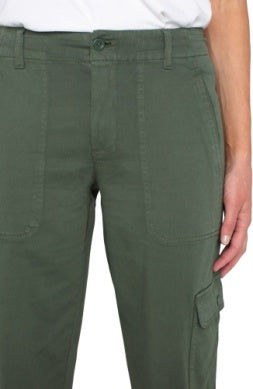 Cargo Crop Wide Leg Pant