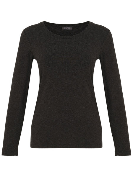 Long Sleeve Top - Charcoal