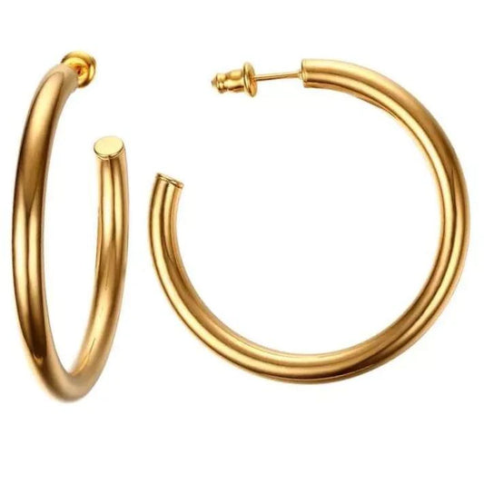 Clara Hoops - Gold