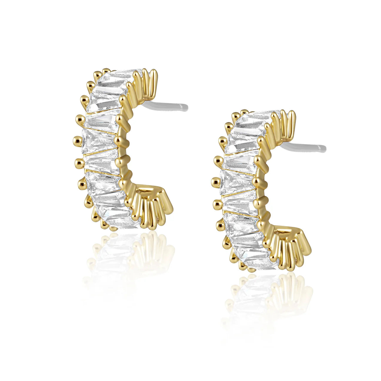 Dakota Mini Hoops - Gold