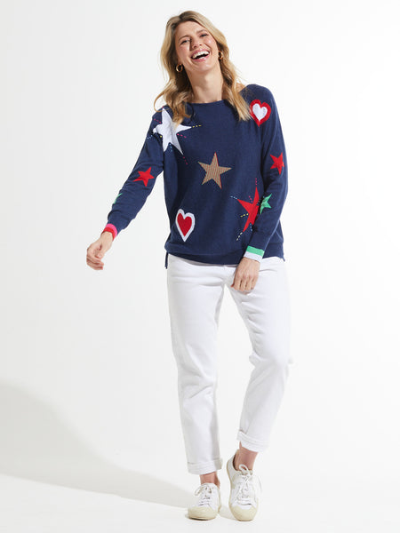 Hearts and Stars Sweater