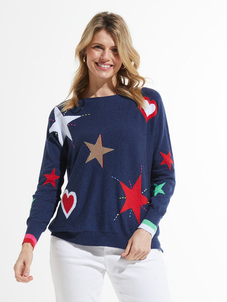 Hearts and Stars Sweater