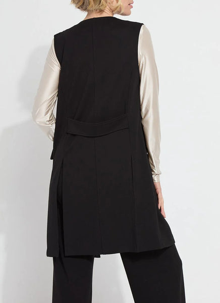 Denver Ponte Sleeveless Coat