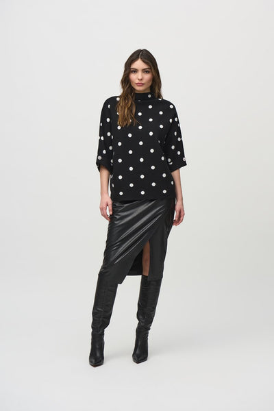 Jacquard  Dot Sweater