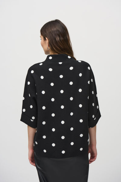 Jacquard  Dot Sweater