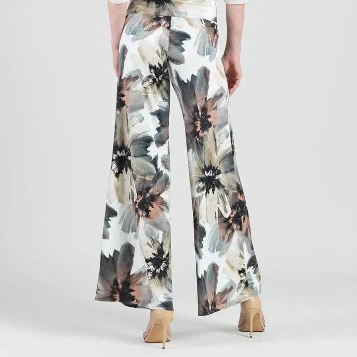 Floral Print Soft Palazzo Pant