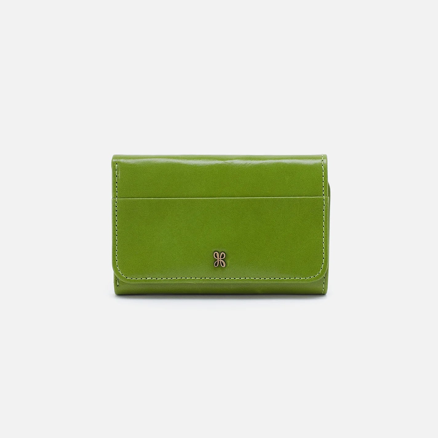 Jill Trifold Wallet in Garden Green