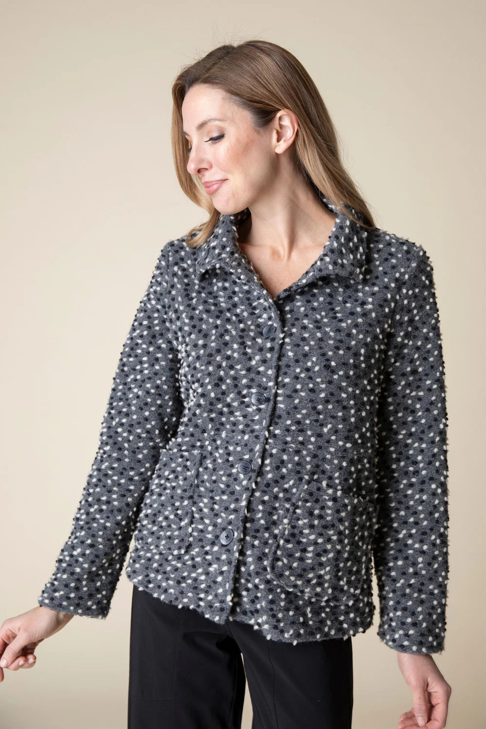 Lots of Dots Easy Swing Jacket