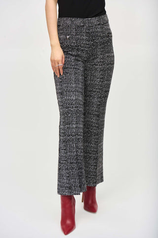 Jacquard Knit Abstract Pants