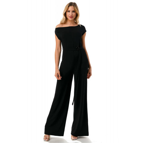 Off the Shoulder Jumpsuit