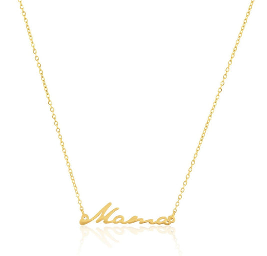 Mama Necklace - Gold