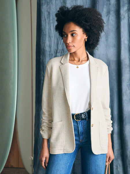 Inlet Knit Blazer