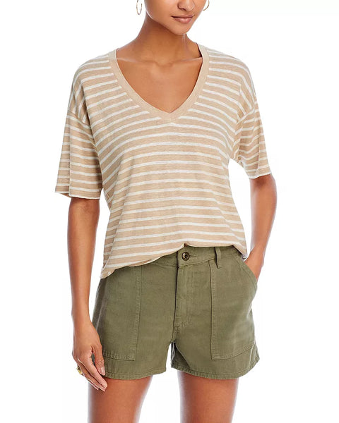 Oceanside Linen V-neck