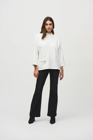 Jacquard Knit Top