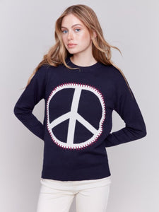 Peace Sign Sweater