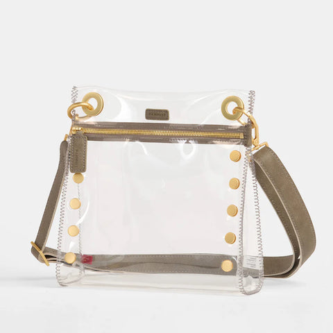 Tony Medium Clear Crossbody