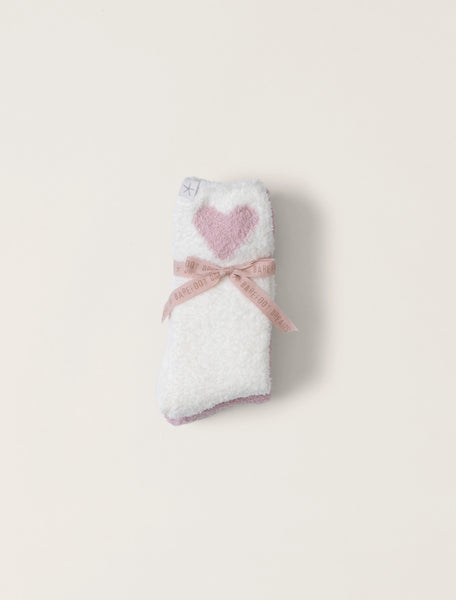 CozyChic Heart Print Sock Set