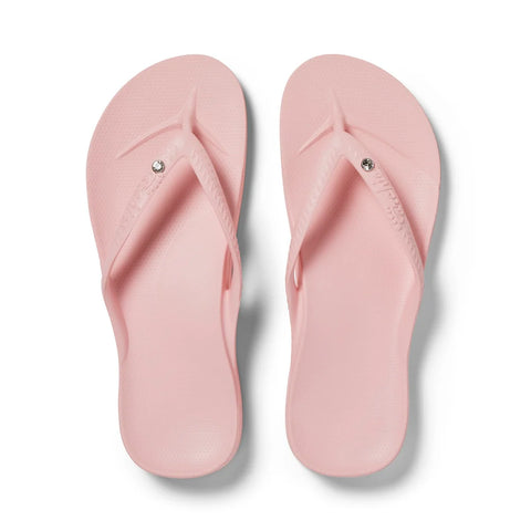 Crystal Arch Support Flip Flops