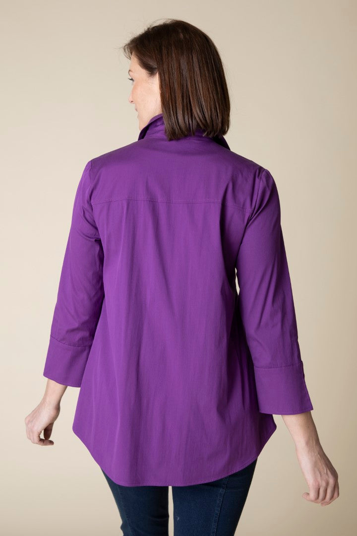 Perfect Travel Hidden Placket Shirt