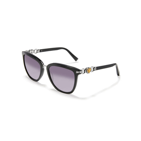 Pretty Tough Two-tone Heart Sunglasses