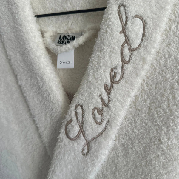 Love Heart Luxe Robe