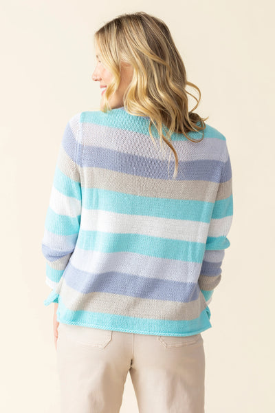 Seaside Stripe Pullover