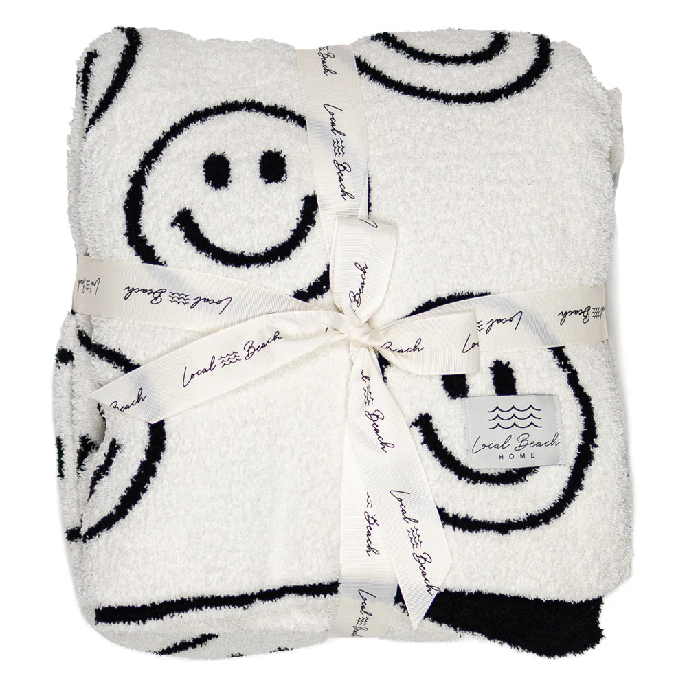 Smiley Luxe Blanket