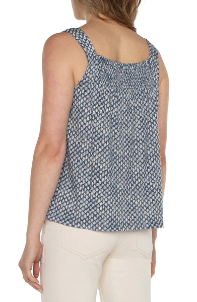 Sleeveless V-Nk Easy Fit