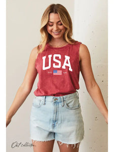 USA Est. 1776 Tank Top