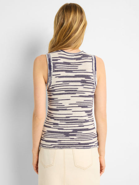 Wave Mix Knit Tank