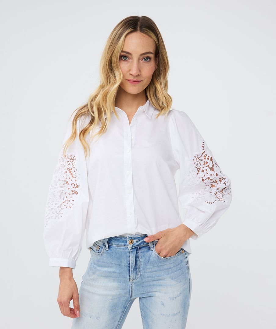 Lace Sleeve Blouse – Kismetlg