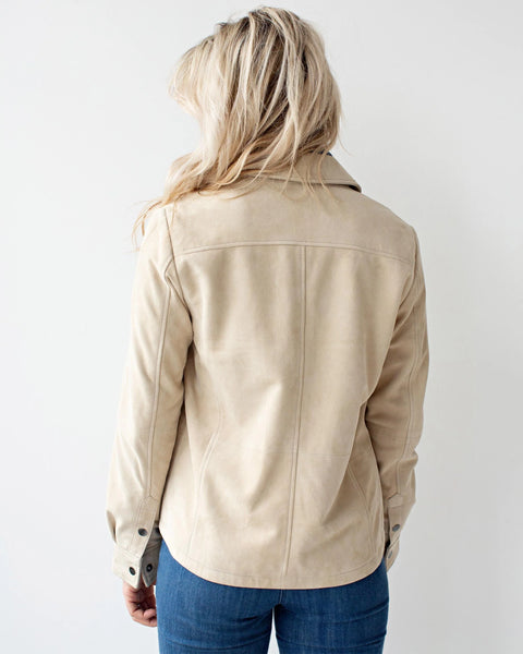 Dakota Suede Shirt Jacket