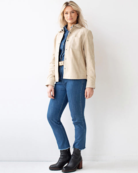 Dakota Suede Shirt Jacket