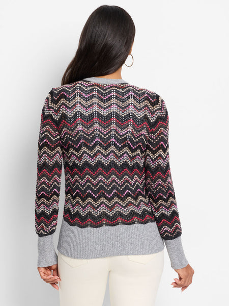 Zig Zag Cardigan