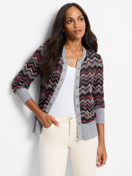 Zig Zag Cardigan