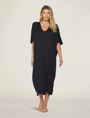 Luxe Milk Jersey Caftan