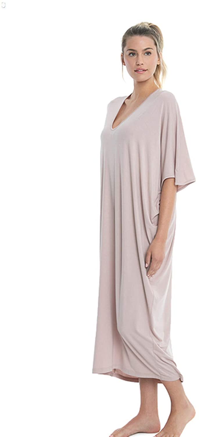 Luxe Milk Jersey Caftan