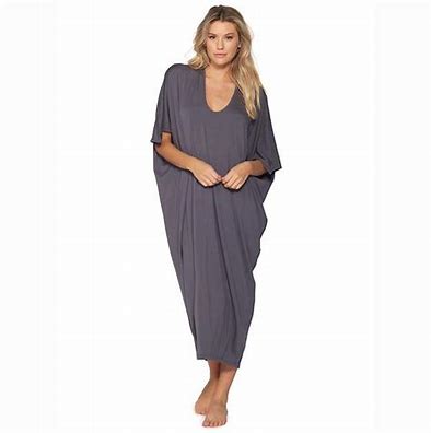 Luxe Milk Jersey Caftan