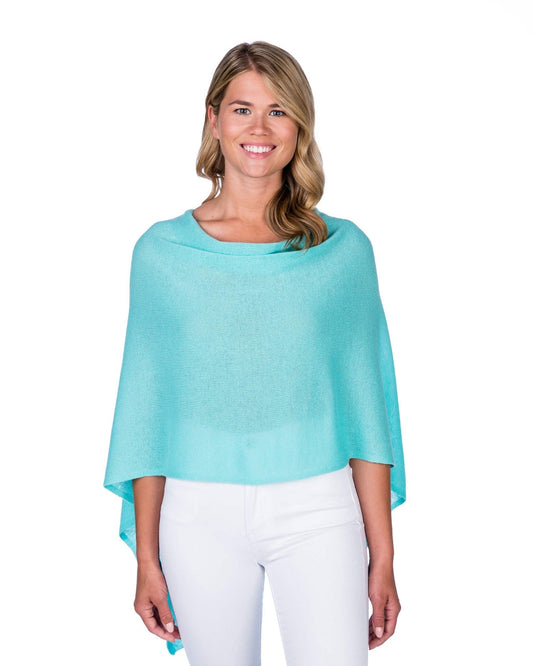 Cashmere Dress Topper Poncho